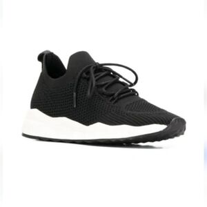 ASH SKATES-KNIT Lace-Up Sneakers Women Black Size 40
